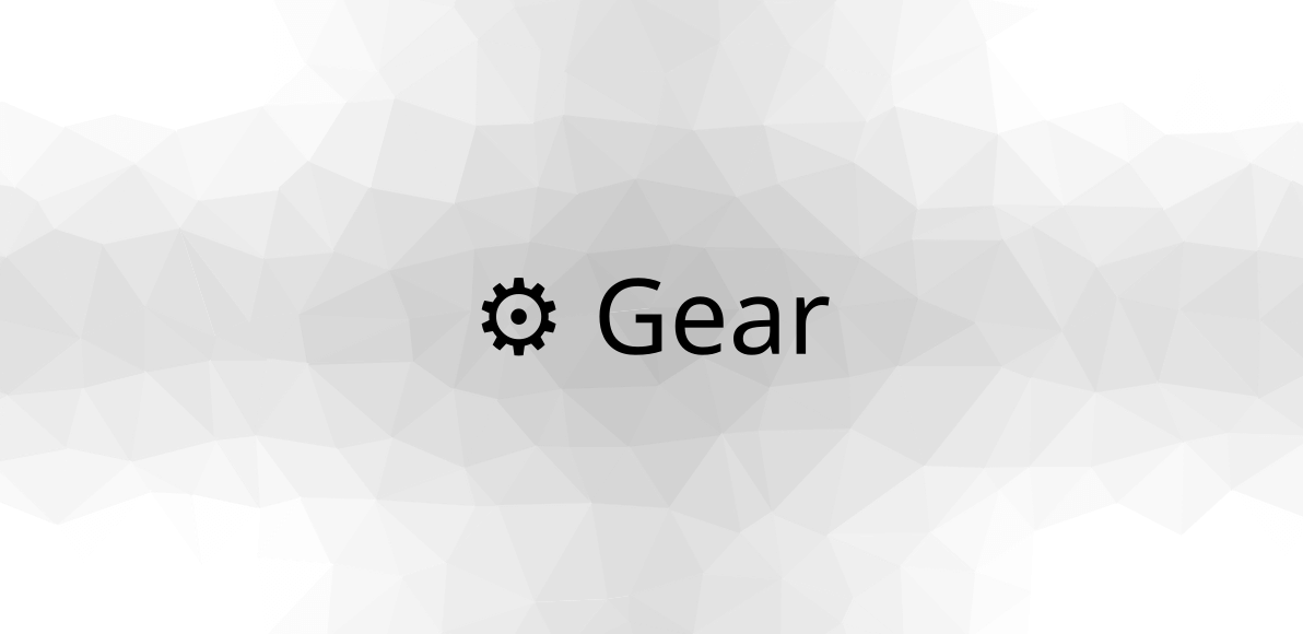 ⚙ Gear Emoji