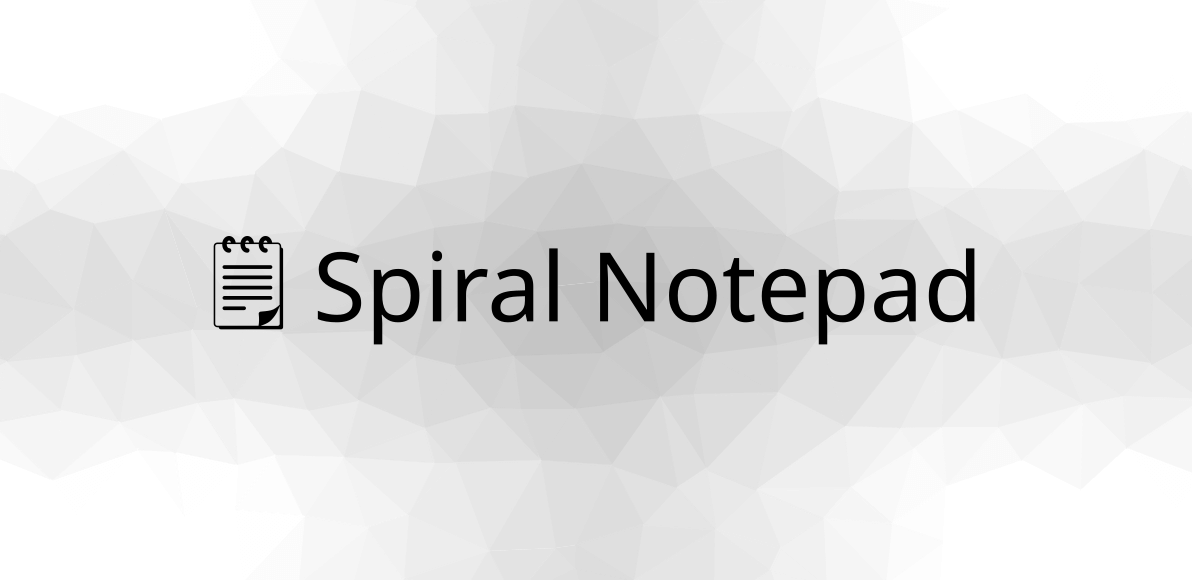🗒 Spiral Notepad Emoji