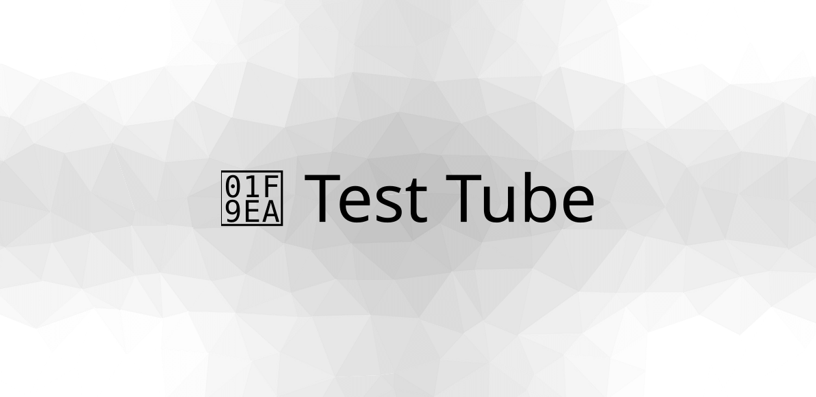 Test Tube Emoji (U+1F9EA)