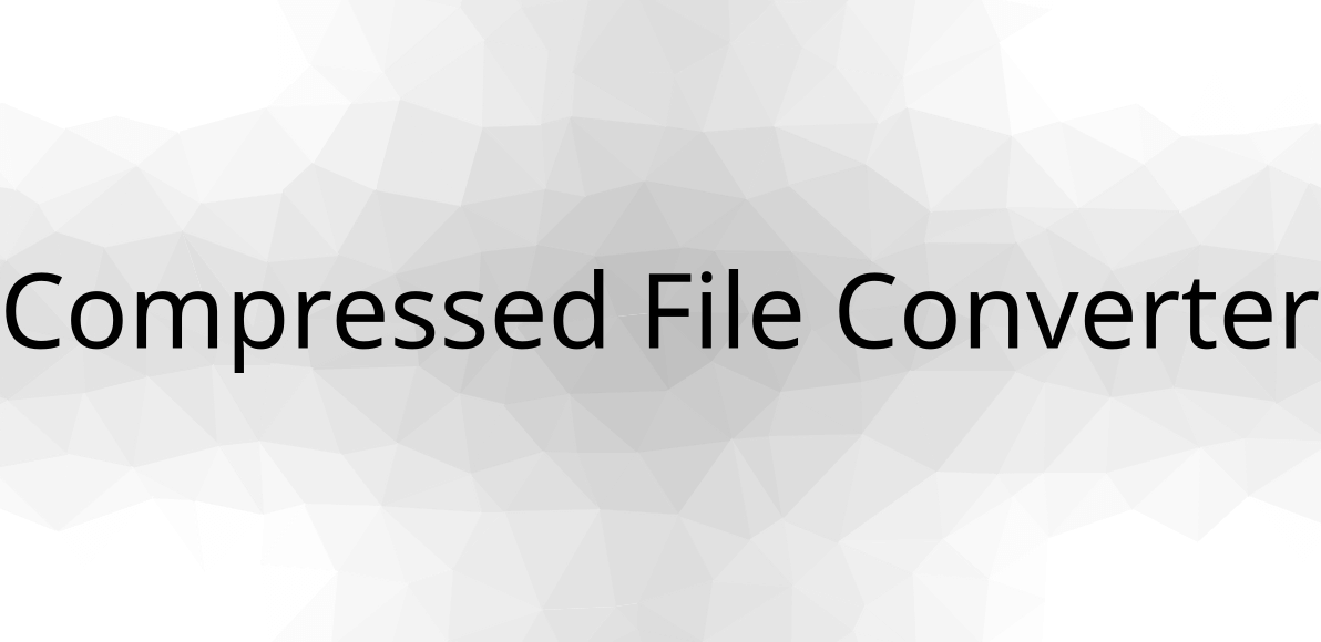 Compressed File Converter