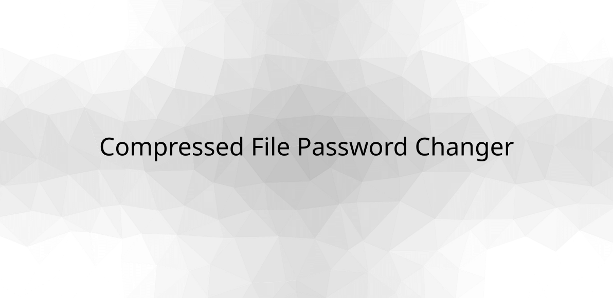 compressed-file-password-changer