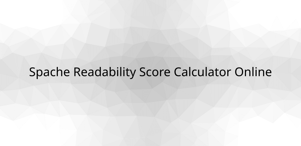 spache-readability-score-calculator-online