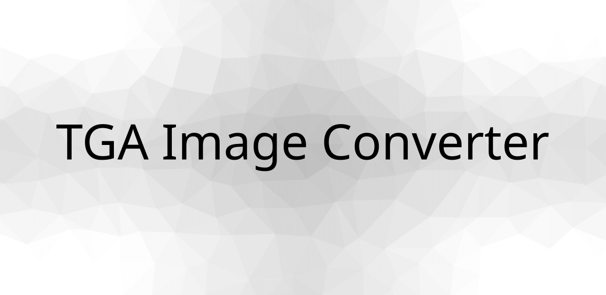 TGA Image Converter