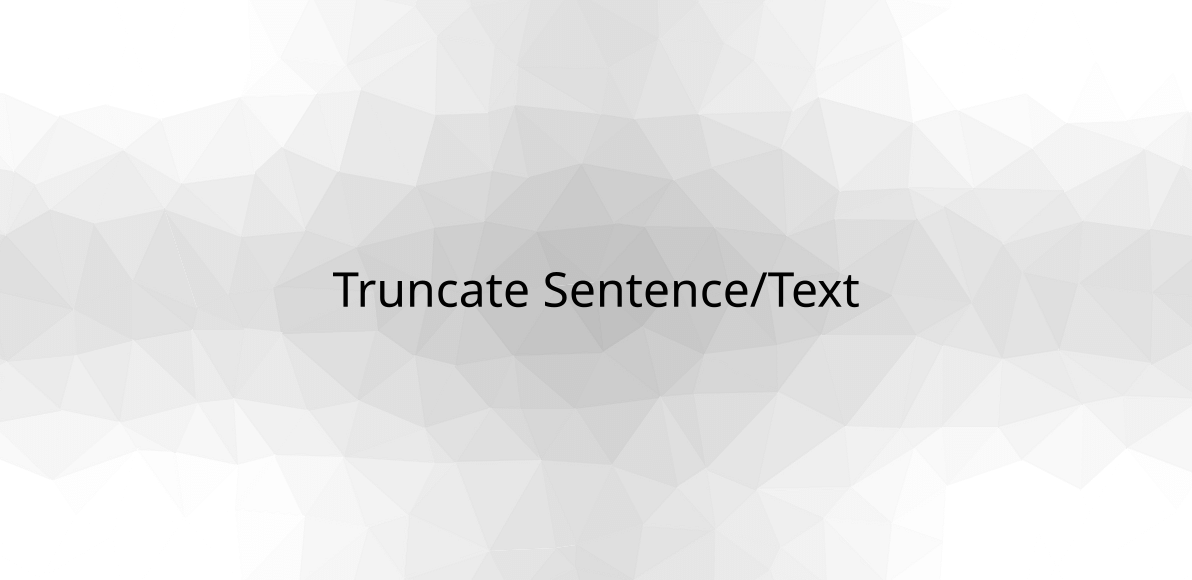 truncate-sentence-text